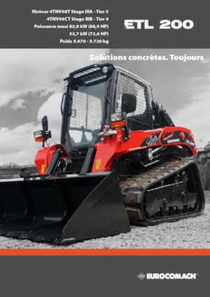 Kızak Dümen Yükleyiciler Eurocomach 20 TL