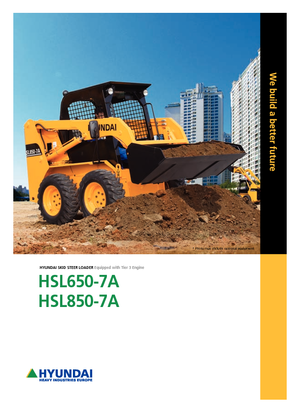 Skid Steer Loaders Hyundai HSL 650-7 A