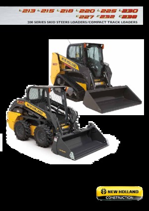 Skid Steer Loaders New Holland L218