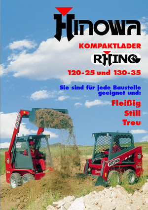 Skid Steer Loaders Hinowa Rhino 130-35