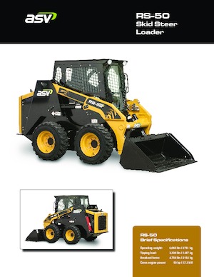 Skid Steer Loaders ASV RS 50