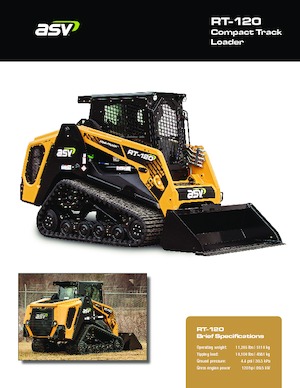 Skid Steer Loaders ASV RT 120