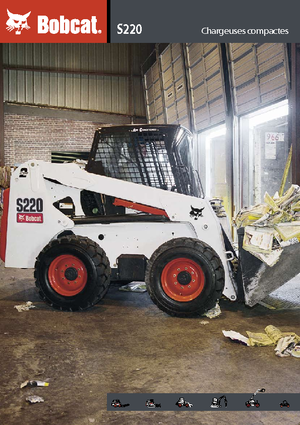 Kızak Dümen Yükleyiciler Bobcat S 220