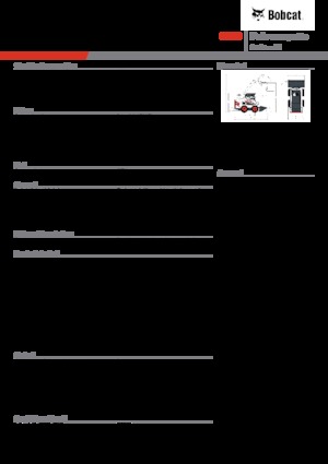 Kızak Dümen Yükleyiciler Bobcat S530