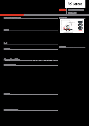 Kızak Dümen Yükleyiciler Bobcat S550