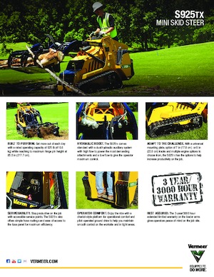 Skid Steer Loaders Vermeer S925TX