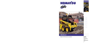 Skid Steer Loaders Komatsu SK05J-2