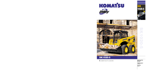 Skid Steer Loaders Komatsu SK1020-5 Super Flow