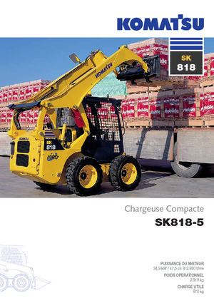 Skid Steer Loaders Komatsu SK818-5E0