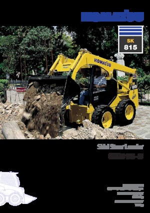 Skid Steer Loaders Komatsu SK815-5E0
