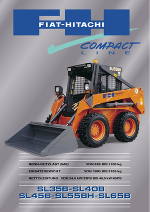 Kızak Dümen Yükleyiciler Fiat-Hitachi SL 40 B