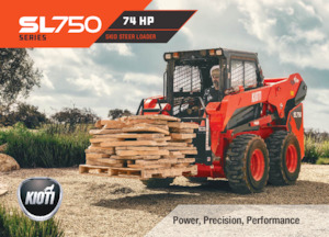 Skid Steer Loaders Kioti SL750 Canopy