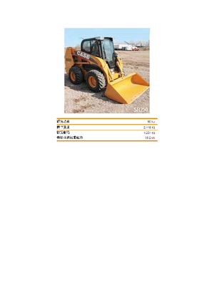 Skid Steer Loaders Case SR 250