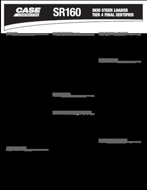 Kızak Dümen Yükleyiciler Case SR160