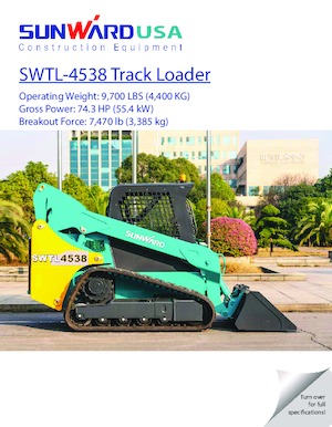 Skid Steer Loaders Sunward SWTL4538