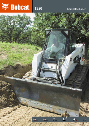 Kızak Dümen Yükleyiciler Bobcat T 250 SJC