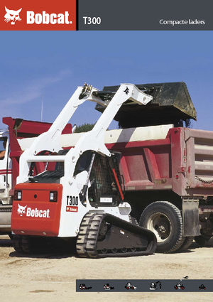 Kızak Dümen Yükleyiciler Bobcat T 300 ACS