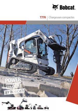 Kızak Dümen Yükleyiciler Bobcat T770