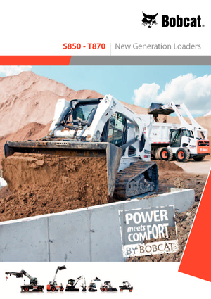 Skid Steer Loaders Bobcat T870