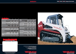 Kızak Dümen Yükleyiciler Takeuchi TL 130