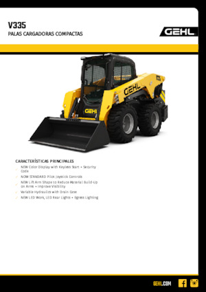 Skid Steer Loaders Gehl V335