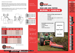 Slope Mowers Sauerburger Alpha 2650