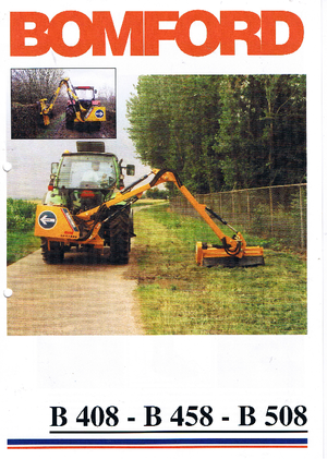 Slope Mowers Bomford B 458
