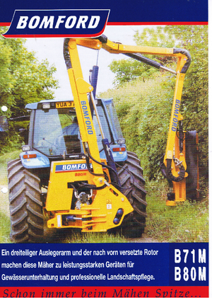 Slope Mowers Bomford B 71M