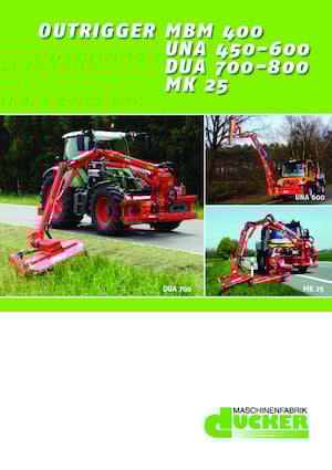 Slope Mowers Dücker MK25-700