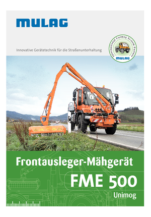 Slope Mowers Mulag FME 500