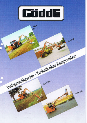 Slope Mowers Gödde GA 600