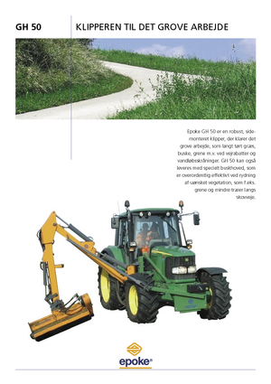 Slope Mowers Epoke® GH 50