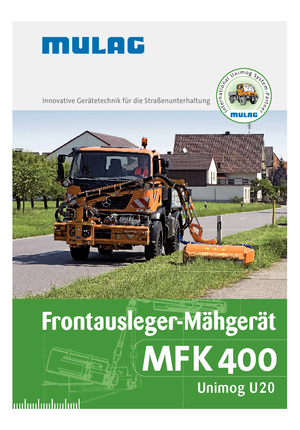 Çim biçme makineleri Mulag MFK 400