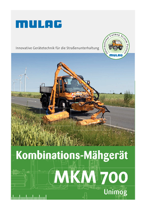 Slope Mowers Mulag MKM 700