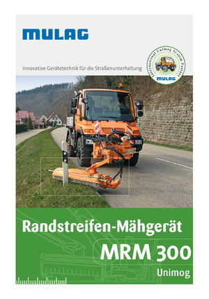 Slope Mowers Mulag MRM 300