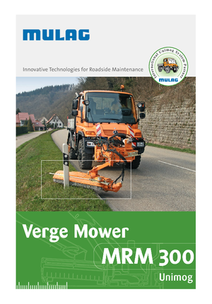 Slope Mowers Mulag MRM 300