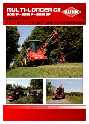 Slope Mowers Kuhn Multi-Longer GII HE 5051 P