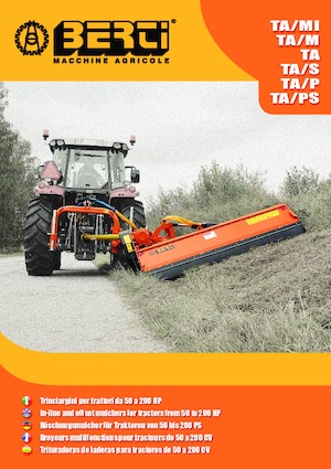 Çim biçme makineleri Berti TA/MI 200