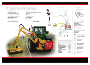 Çim biçme makineleri Twose TF 500