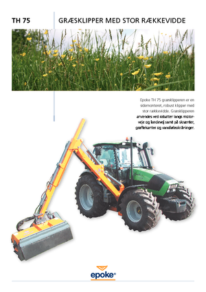 Slope Mowers Epoke® TH 75