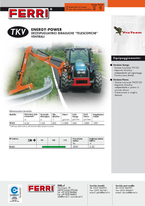 Slope Mowers Ferri TKV 65