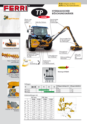 Slope Mowers Ferri TP 51 Plus