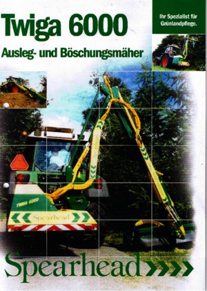 Çim biçme makineleri Spearhead Twiga 6000 Teleskop