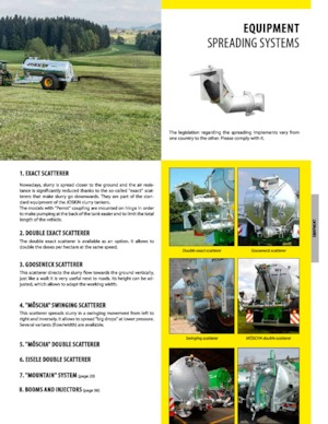 Bulamaç enjektörleri Joskin TERRAFLEX/3 5200/13SHK/3