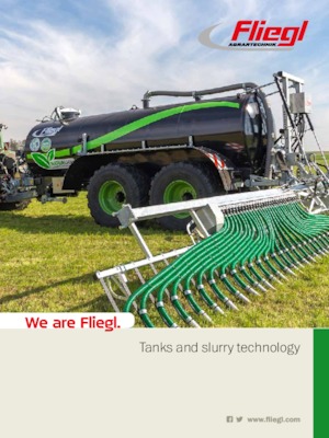 Slurry tanks Fliegl ALPHA LINE