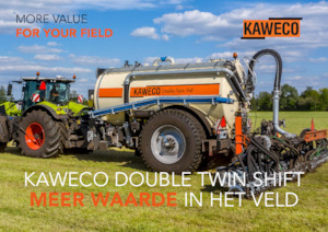 Slurry tanks KAWECO DOUBLE TWIN SHIFT 16000