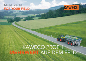 Bulamaç tankları KAWECO PROFI I-16