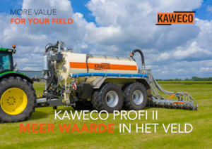 Slurry tanks KAWECO PROFI II- 16200