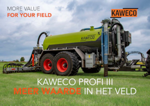 Slurry tanks KAWECO PROFI III- 25000