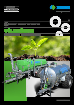 Slurry tanks Bauer Irrigation Combi tanker K97 single axle
